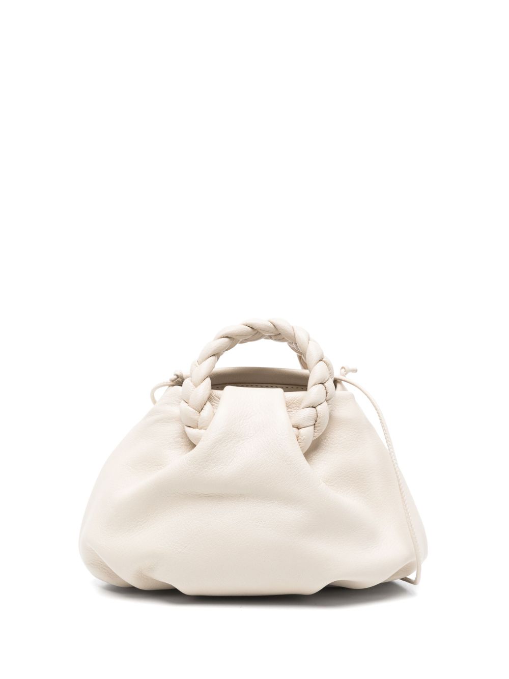 BOMSSWBA24CREAM BOMBON 스몰 레더 핸드백